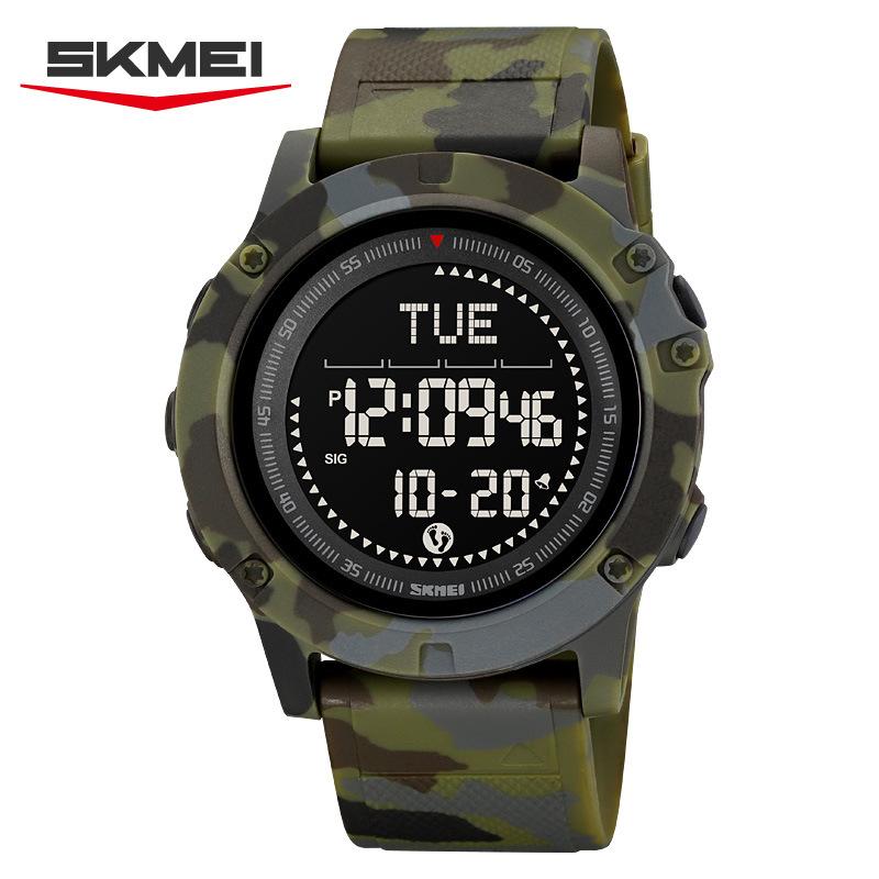 

Watch Compass Sports Men s Electronic Watch Waterproof Alarm Clock Multifunctional Men s Electronic Watch
