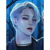 J-Jimin 5D Diamond Painting Hot Kpop Singer Picture Diamond Embroidery Art Cross Stitch Fan Collection Room Decor Handmade Gift