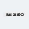 Compatible with Lexus IS Series Rear Logo Lettering Car Sticker