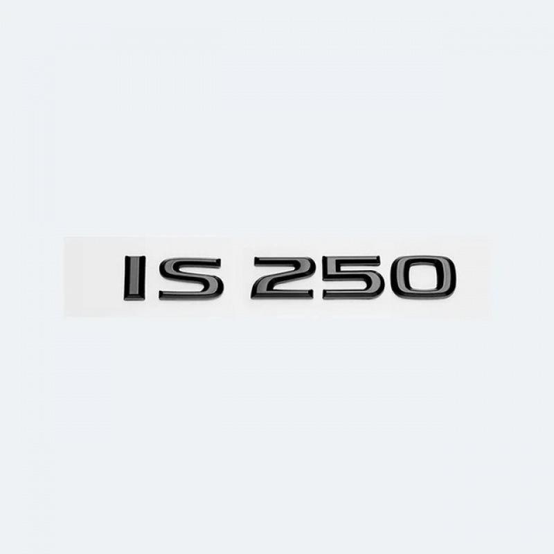 Compatible with Lexus IS Series Rear Logo Lettering Car Sticker