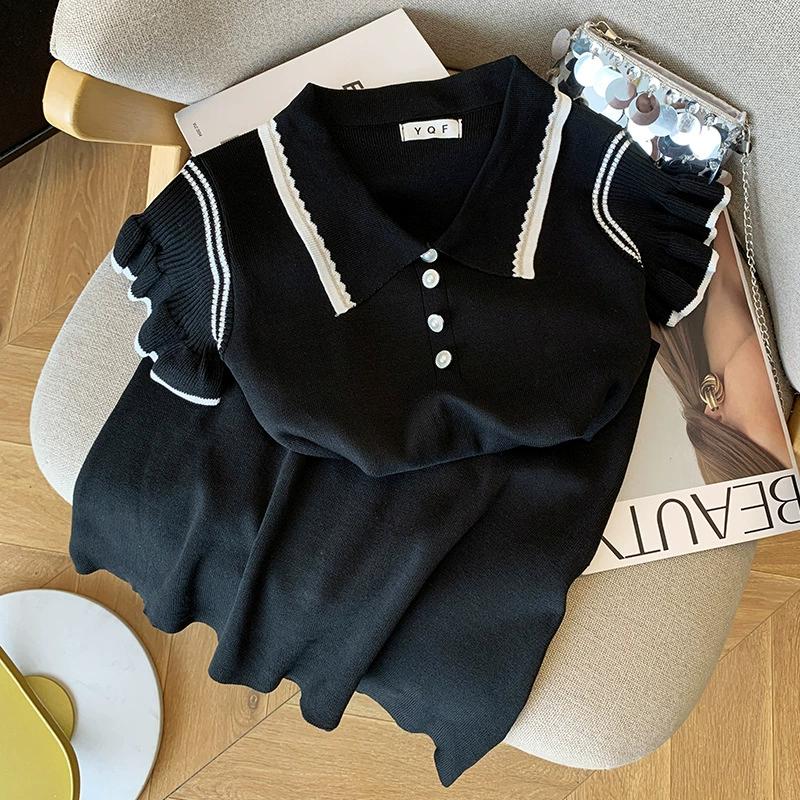 Summer Women's Dress Design with A Sense of Western-style Fashion, Age Reducing Knitted Skirt, A-line Dress for Women