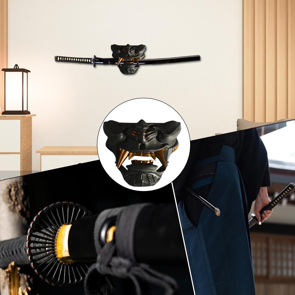 Wall Mount Katana Stand Wall Mount Katana Display Collection Holder Elegant and Delicate Display Stand for Shop Living Room
