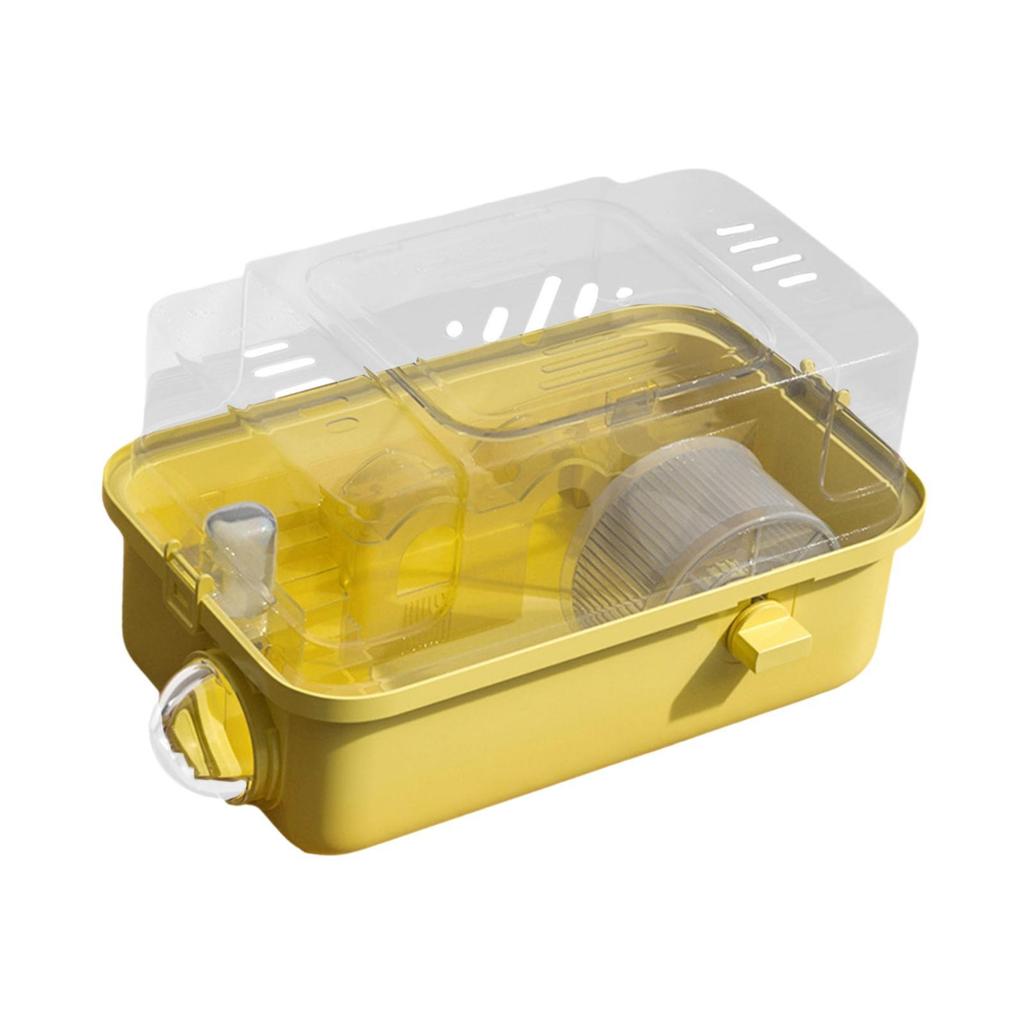 Hamster Cage, Breathable, 2 Levels, Habitat for Rabbits, Rats,