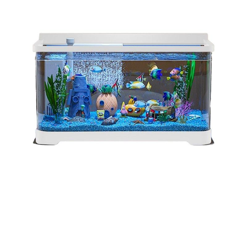 Eco-Friendly Self-Circulating Goldfish Tank: Small To Medium Size for Home, Living Room, or Balcony