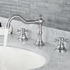 Vintage Three-Hole Basin Faucet Set
