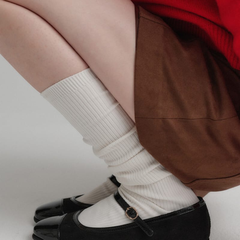 LOOKAST JOY KNEE SOCKS_2colors