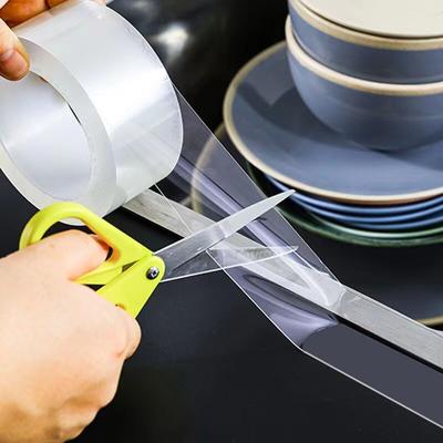 Wasserdicht klebendes Nano-Klebeband, selbstklebendes Klebeband für Küche, Badezimmer, Dusche, wasserdichtes, schimmelresistentes Klebeband, Waschbecken, Bad, Dichtungsstreifen