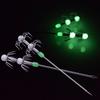2Pcs Luminous Squid Jig Hooks Double/Single Layer Squid Live Shrimp Hook Stainless Steel Rod Octopus Fishing Hooks