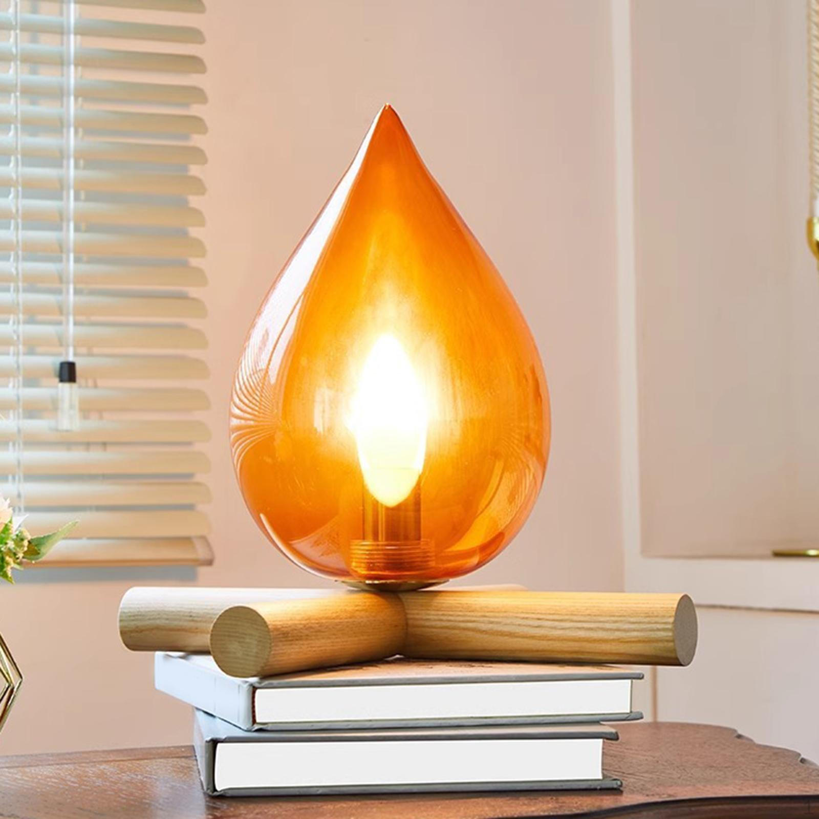 

Campfire Table Lamp Ambient Lighting Party Decoration Fire Firewood Light Night for Living