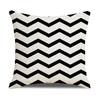 Nordic Geometric Decorative Pillow Sofa Cushion Cover Modern Home Decor Square Pillowcase Peach Skin Pillowcase