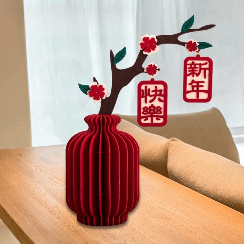 Creative Honeycomb Paper 3d Paper Ornament Simple DIY Desktop Vase Honeycomb Balls Ornaments Housewarming