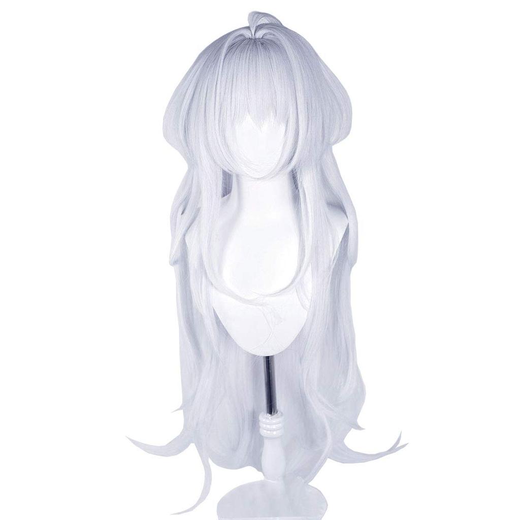 FGO Cosplay Wig, Heat-Resistant Wig, Halloween Costume Accessory, Festival Wig (Proto Merlin)