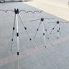 Retractable Aluminum Alloy Fishing Rod Tripod Stand