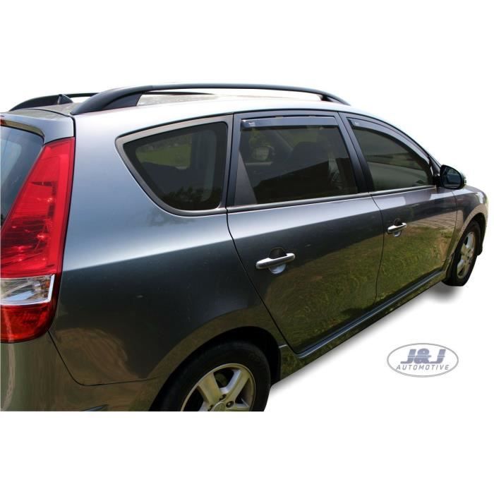 J&J AUTOMOTIVE | Heko Deflecteurs d'air Déflecteurs de Vent Pour Hyundai I30 5P. Berlina Cw 2008-2012