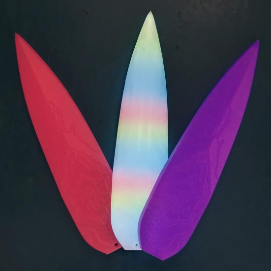 Hunter Cosplay Stiletto Prop Halloween Costume Party 3D Printed Anime