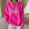 Women's Fashion Casual Christmas Angel Print Pullover Long-Sleeve Sweatshirt