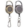 Clips Keychain Badge Reel Clip Retractable Lanyards Badge Holder Telescopic Pull Buckle Pull Buckle