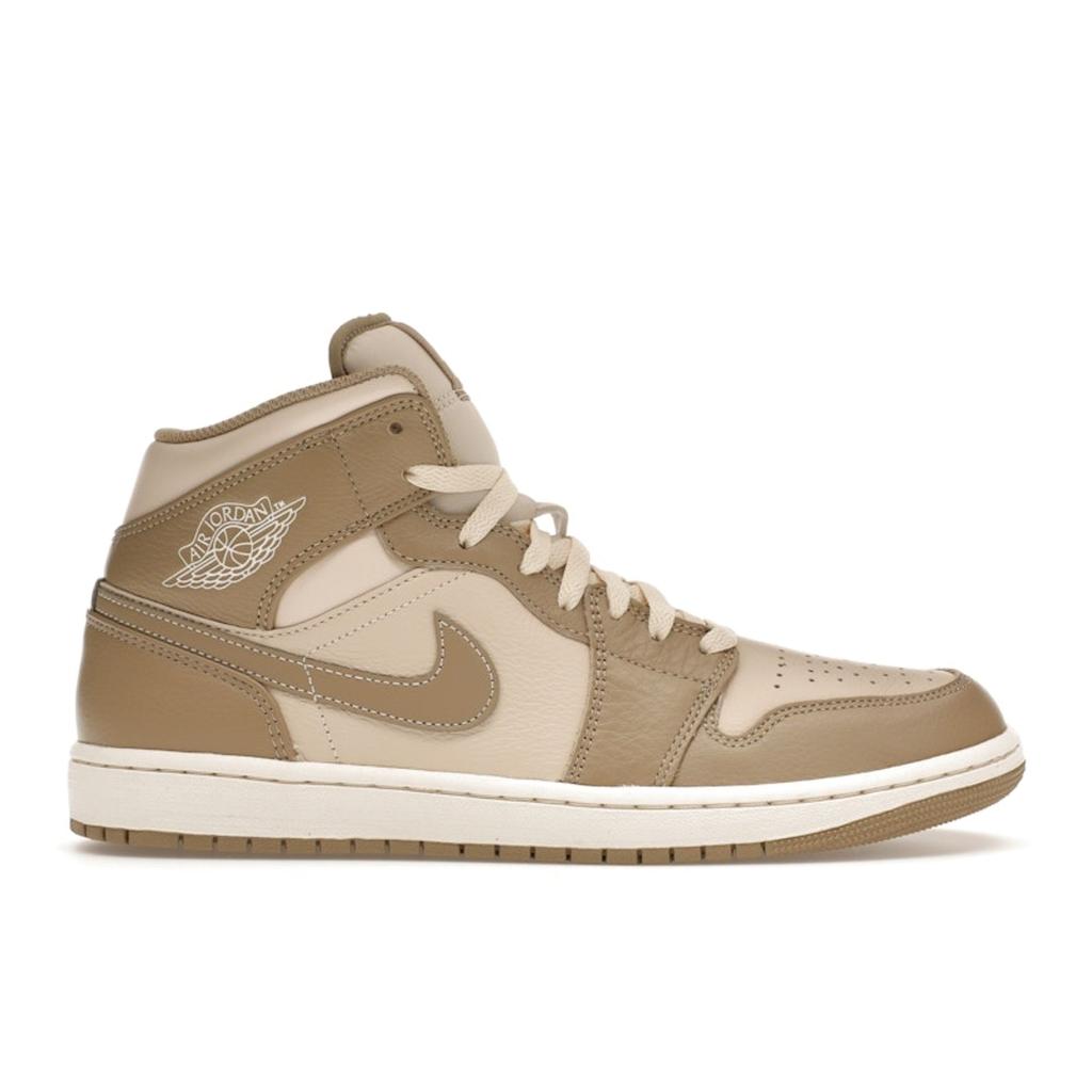 Air Jordan 1 Mid Legend Brown Men Sneakers Legend-Light-Brown Khaki Phantom HF4830-203