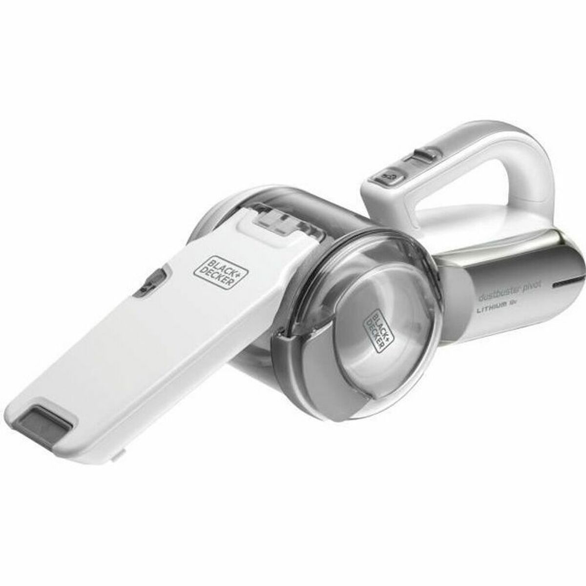 

Ручной пылесос Black & Decker PV1820L-QW 18 В, 440 мл TU прозрачный