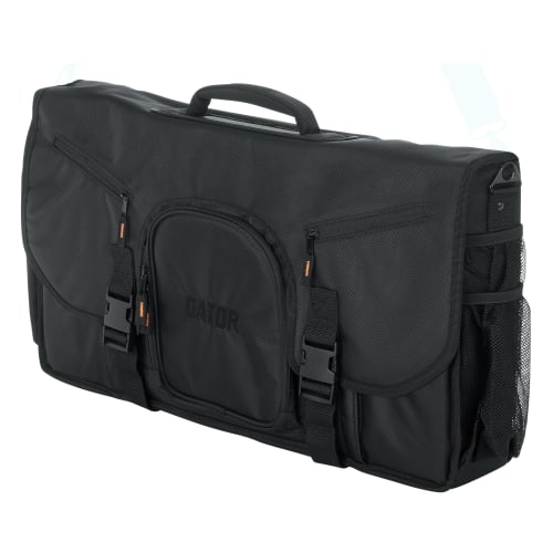 GATOR G-CLUB CONTROL 25 Gig Bag, Messenger Style, for DJ Controllers and Laptops, Part of the G-CLUB Control Series