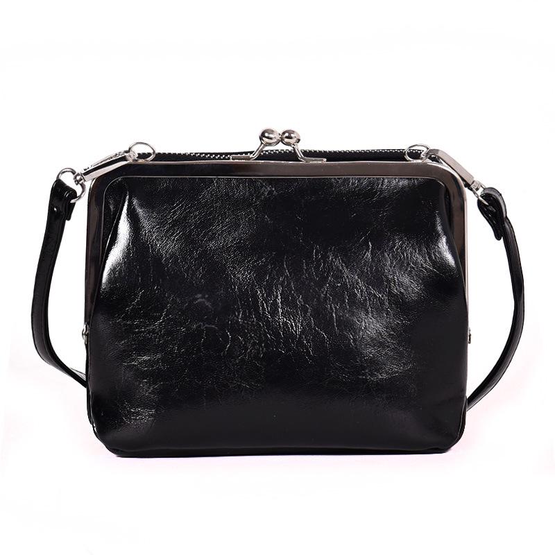 

Двошарова ретро жіноча сумка кросбоді - 2018 корейський стиль, універсальна, проста наплічна сумка