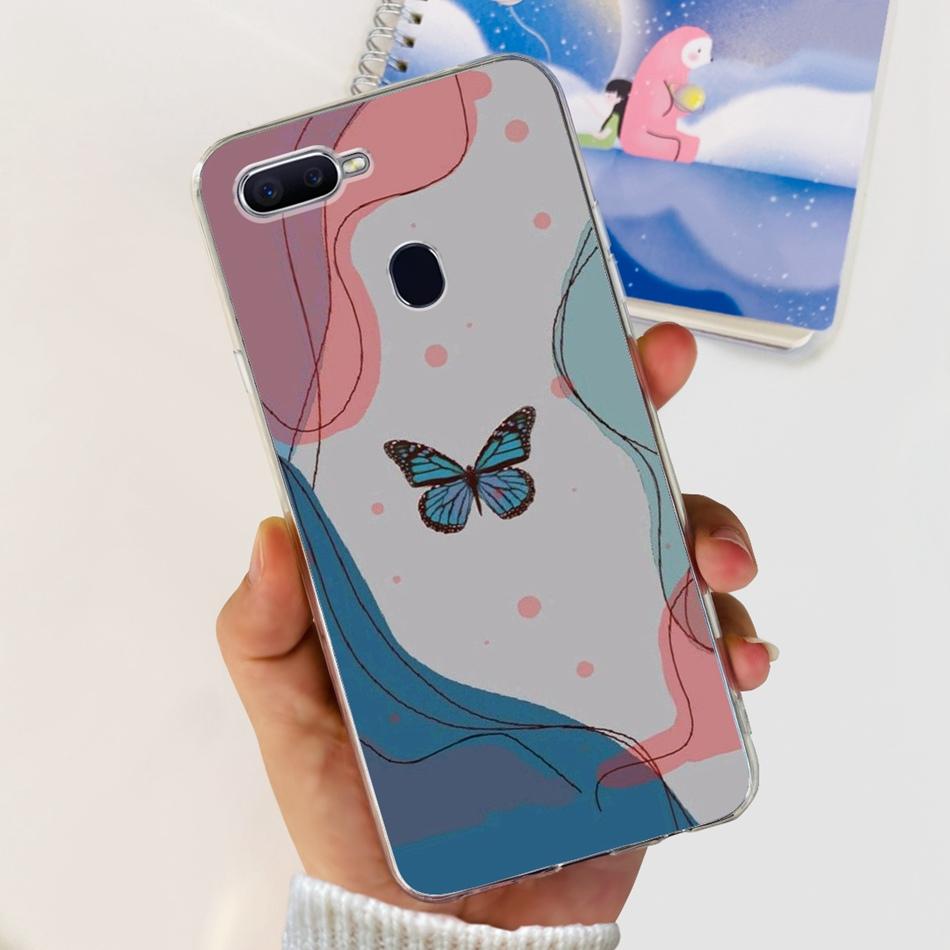 For OPPO F9 Phone Case Oppo F9 Pro F 9 F9Pro CPH1823 CPH1881 CPH1825 Elegant Printing Soft Silicone TPU Back Cover