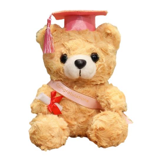 Personalized Graduation Gifts 2026 for Her, 7-Inch Teddy Bear, Soft Plush Graduation Mascot for College High School, Grade Graduation Gifts