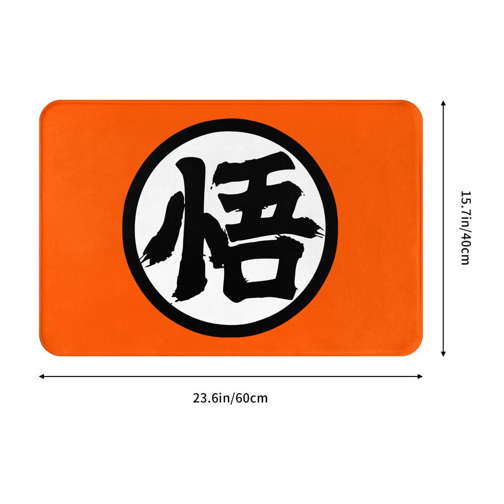 DragonBall Anime Dragon Ball Doormat Non-Slip Entrance Bath Kitchen Door Floor Mat Garage Carpet Rug