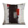 Nordic Linen Cushion Abstract Bedside Backrest Pillow Cover Household Products Cushion Cover Cushion Cover