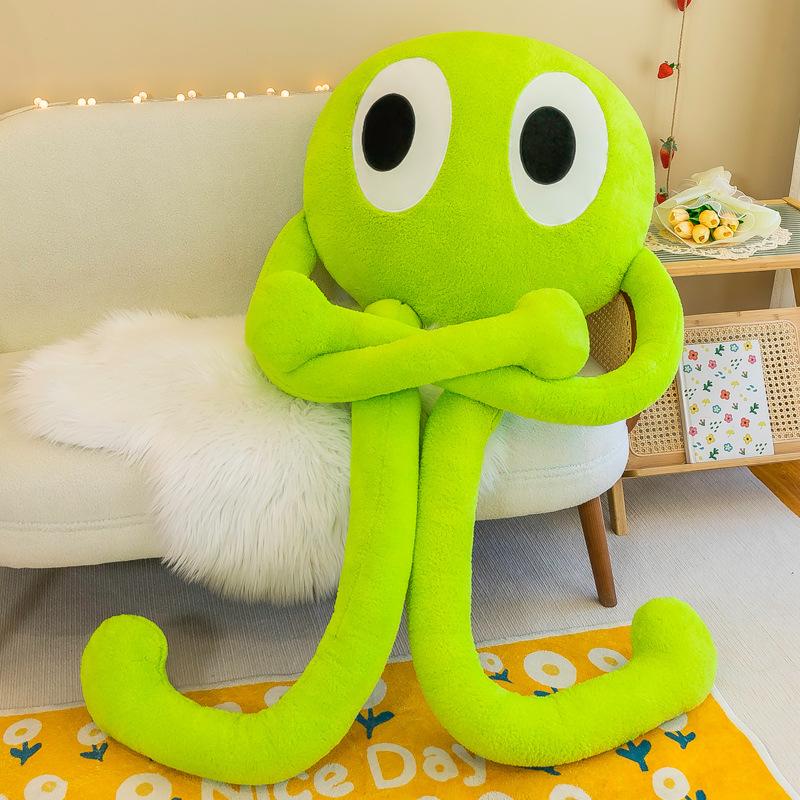 New Doll Funny Octopus Monster Doll Doll Long Foot Squid Plush Toy 90cm