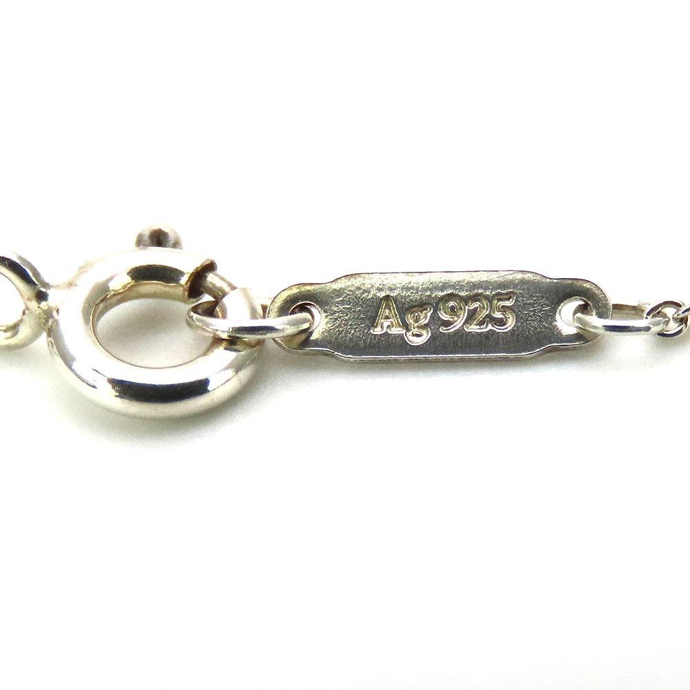 Used TIFFANY&Co. Necklace Interlocking Circle 1837 Silver925 4.4g Silver Pendant