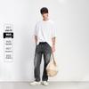 Jack & Jones Men's Straight-Leg High-Stretch Washed Jeans