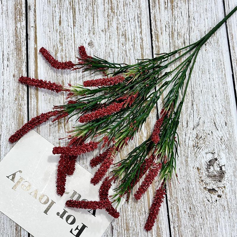 Bouquet Lavender Simulated Artificial Plastic Artificial Flower For Indoor Decor