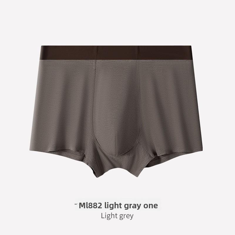 Men's Spring and Summer New 10A Mulberry Silk Antibacterial Briefs