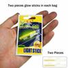 Fluorescent Tackle Clip On Fishing Rod Luminous Fishing Float Lightstick Glow Stick Light Sticks