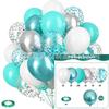 Set di 35 Palloncini Colorati con Paillettes da 12 Pollici per Decorazioni di Feste di Compleanno