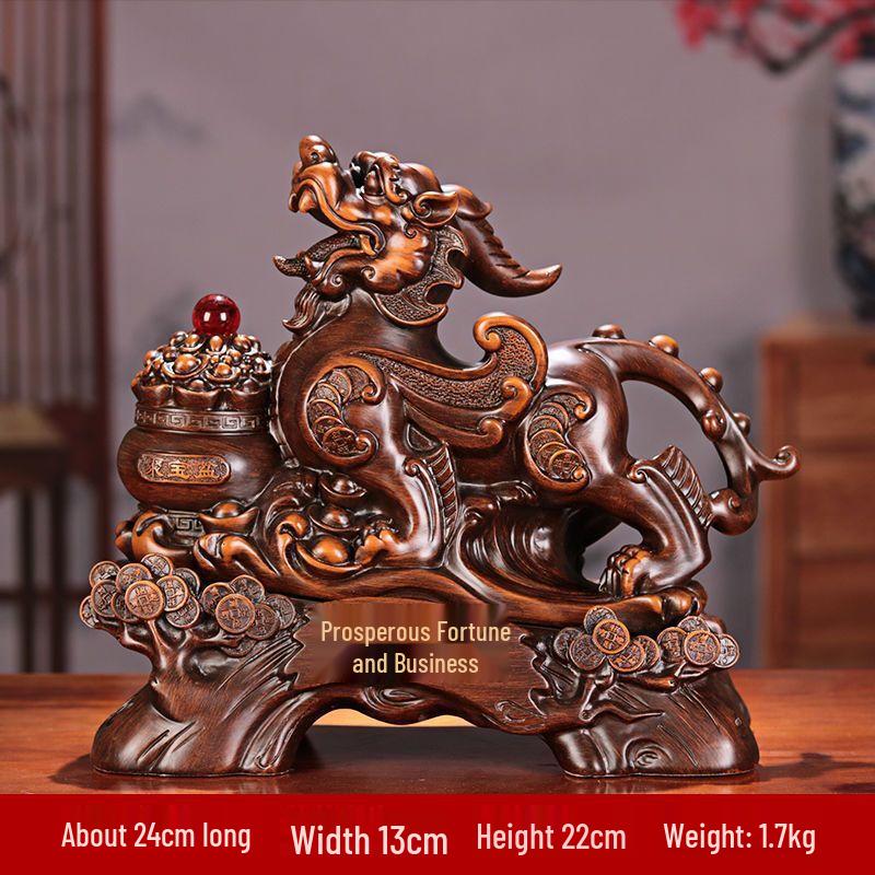 

Junshi Pixiu Feng Shui Wealth Ornament