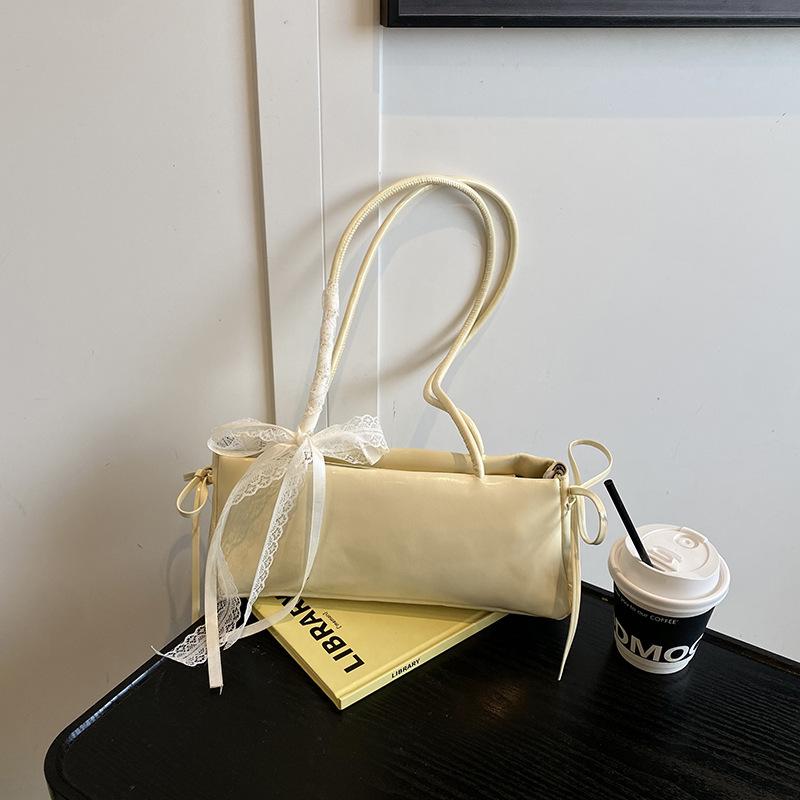 Nischen-Achseltasche Damen 2025 neue Mode Handtasche schlichte Schultertasche mit großem Fassungsvermögen