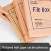 A4 Acid-Free Kraft Paper Archive Storage Box