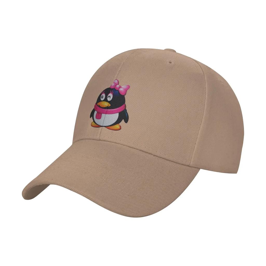 Sweet Bowknot Sun Baseball Cap Adorable Penguin Lady Summer Street Style Trucker Hat Unisex Women Running Hippie Snapback Cap