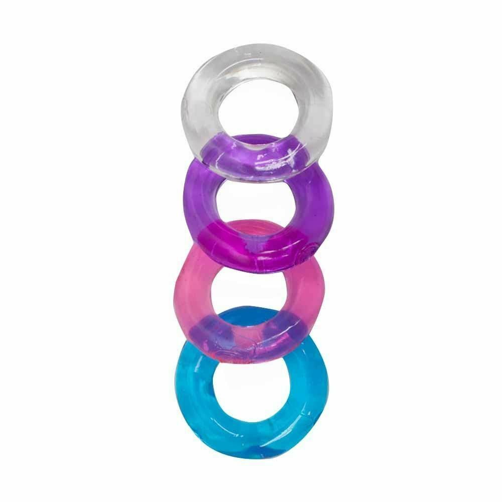 Silicone  Stretchy Reusable  Ring Ejaculation Delay  Rings