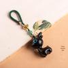 Deer Road Sandalwood Keychain: Cute Deer Pendant Lanyard for Phones - Creative Gift for Men & Women