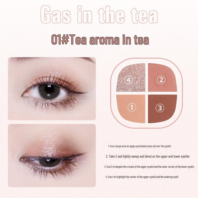 WODWOD Velvet Soft Eyeshadow Palette: Matte, Shimmer, Glitter, Long-Lasting, No-Fall Formula.