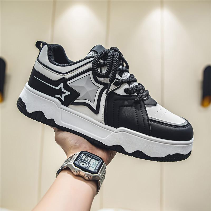 

Men s shoes 2024 new summer Korean version trend versatile casual youth sports platform white shoes niche trendy shoes 44 хакі