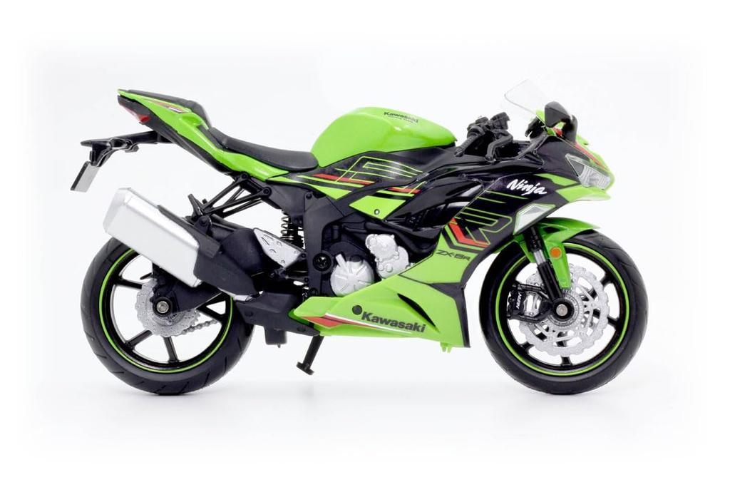 Doyusha Diecast Motorcycle 1/12 Scale 2023 Kawasaki Ninja ZX-6R Green Finished Product