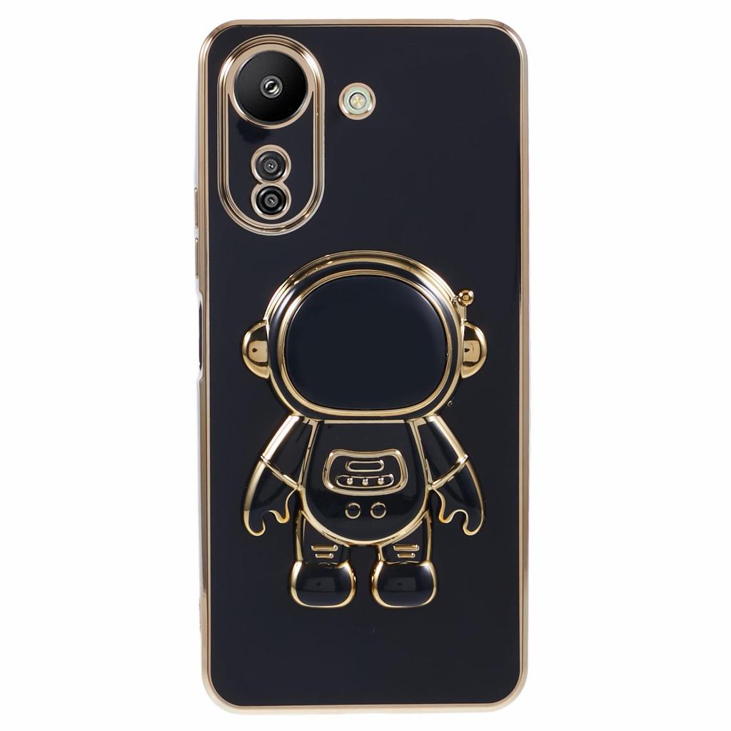 Für Xiaomi Redmi 13C 4G/Poco C65 4G Hülle Astronaut Versteckter Ständer TPU Weiche Handyhülle