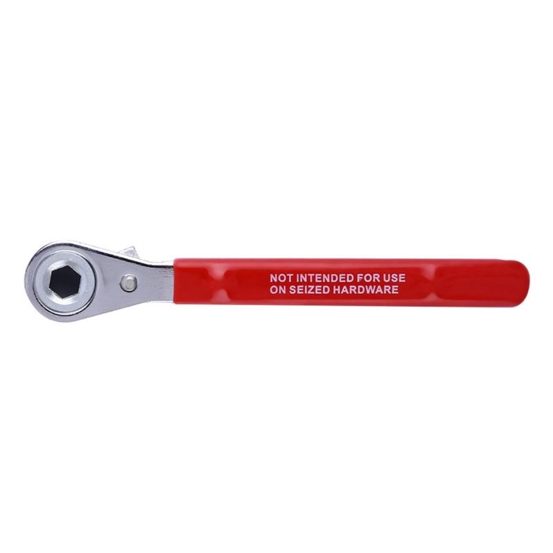 Automotive Ratchets Wrenches With 1/2inches Socket For 5/16in 10mm Battery Terminals Secure Antistatic Grip