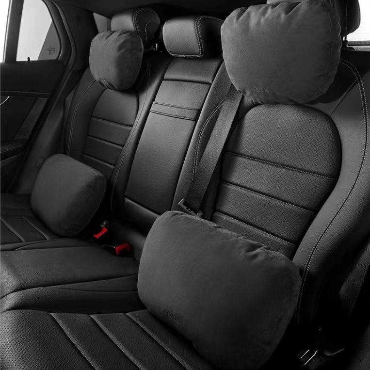 Four Seasons Universal Car Seat Headrest & Lumbar Support Cushion