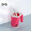 Cat Litter Scooper with Trash Container Ergonomic Grip Cat Litter Shovel Portable Poop Scooper Kitty Litter Sifter with Waste Dispenser