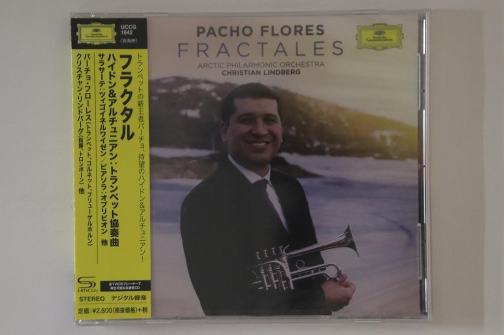 CD PACHO FLORES, ARCTIC PHILHARMONIC O - fractal UCCG1842PROMO UNIVERSAL 2019 Japan Obi Classical Used